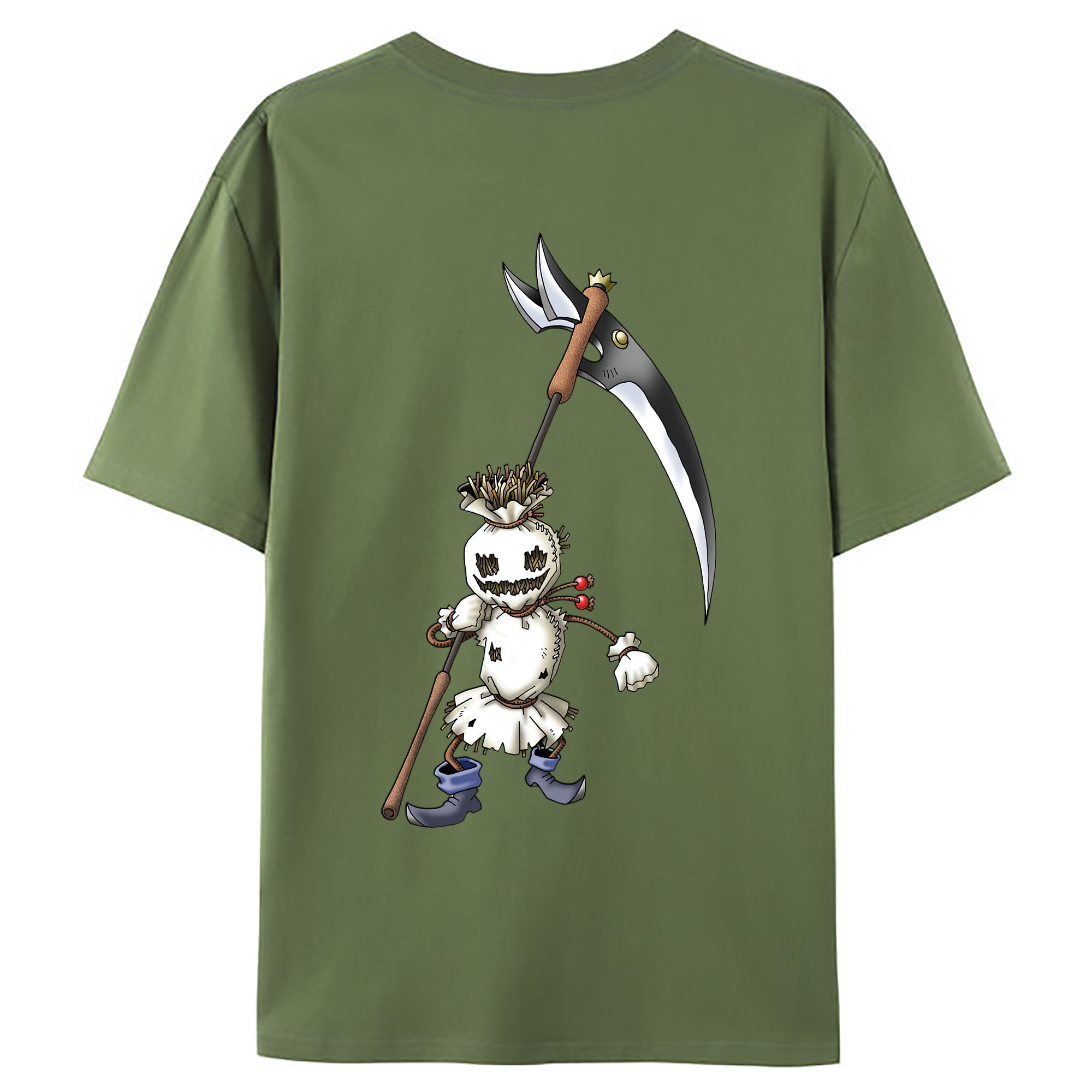 （画像用） ドラゴンクエスト Doragon Kuesuto Dragon Quest 綿100％ メンズ半袖Tシャツ（バックプリント） 通気性